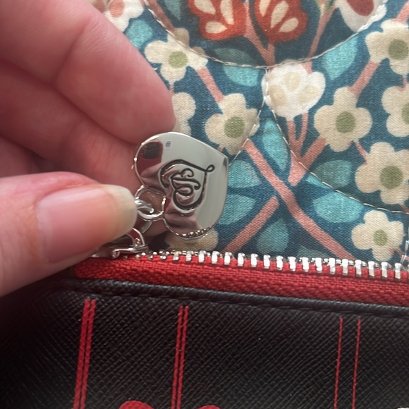 NWT-Brighton Love Ornaments wristlet bag - Picture 3 of 5